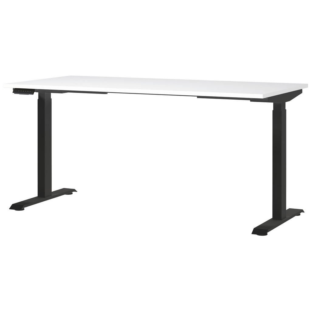 Novel PSACÍ STŮL, černá, bílá, 160/80/72-118 cm