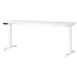 Novel PSACÍ STŮL, bílá, 180/80/72-118 cm
