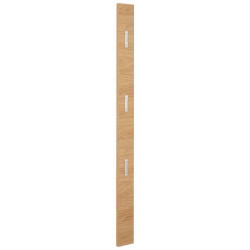 Novel ŠATNÍ PANEL, barvy dubu, divoký dub, 14/170/3 cm