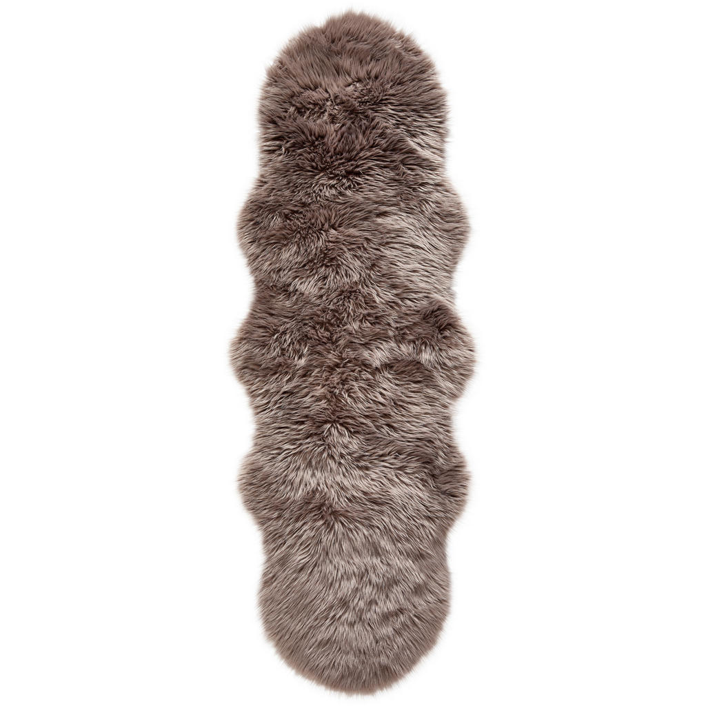Novel UMĚLÁ KOŽEŠINA, 60/180 cm, šedohnědá