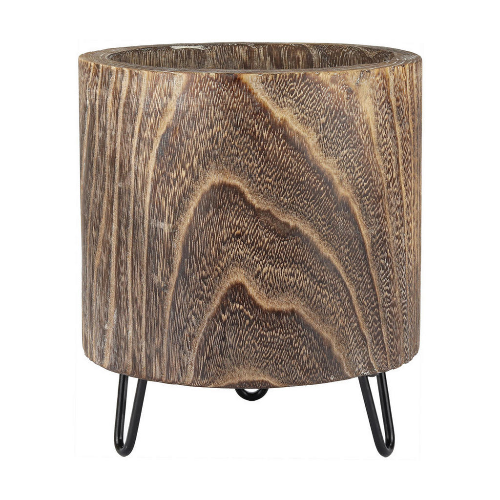 OBAL NA KVĚTINÁČ dřevo, 25/22/22 cm