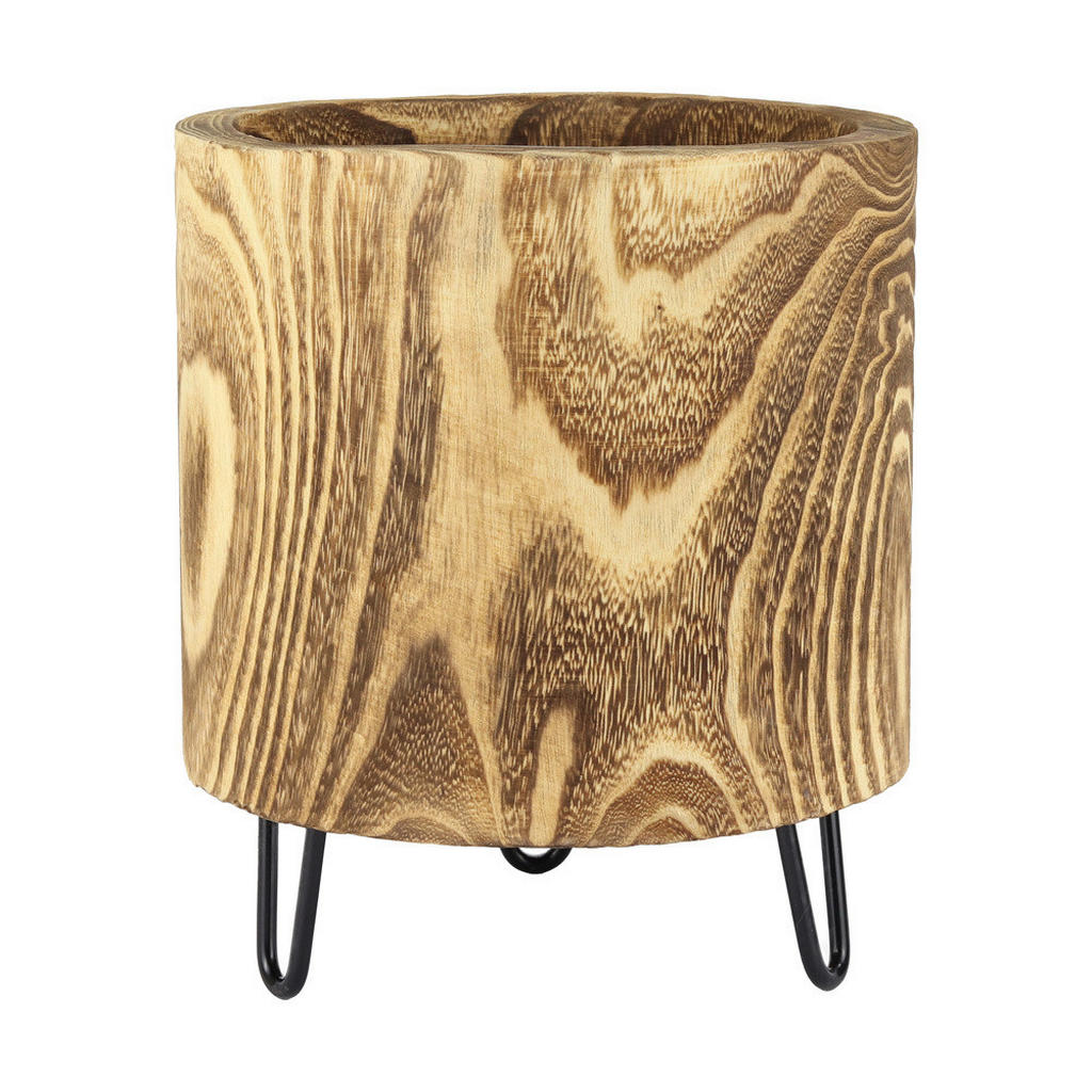 OBAL NA KVĚTINÁČ dřevo, 25/22/22 cm