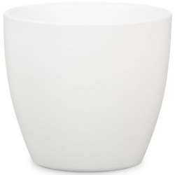 Obal na květináč keramický scheurich 920, ø11cm, barva bílá