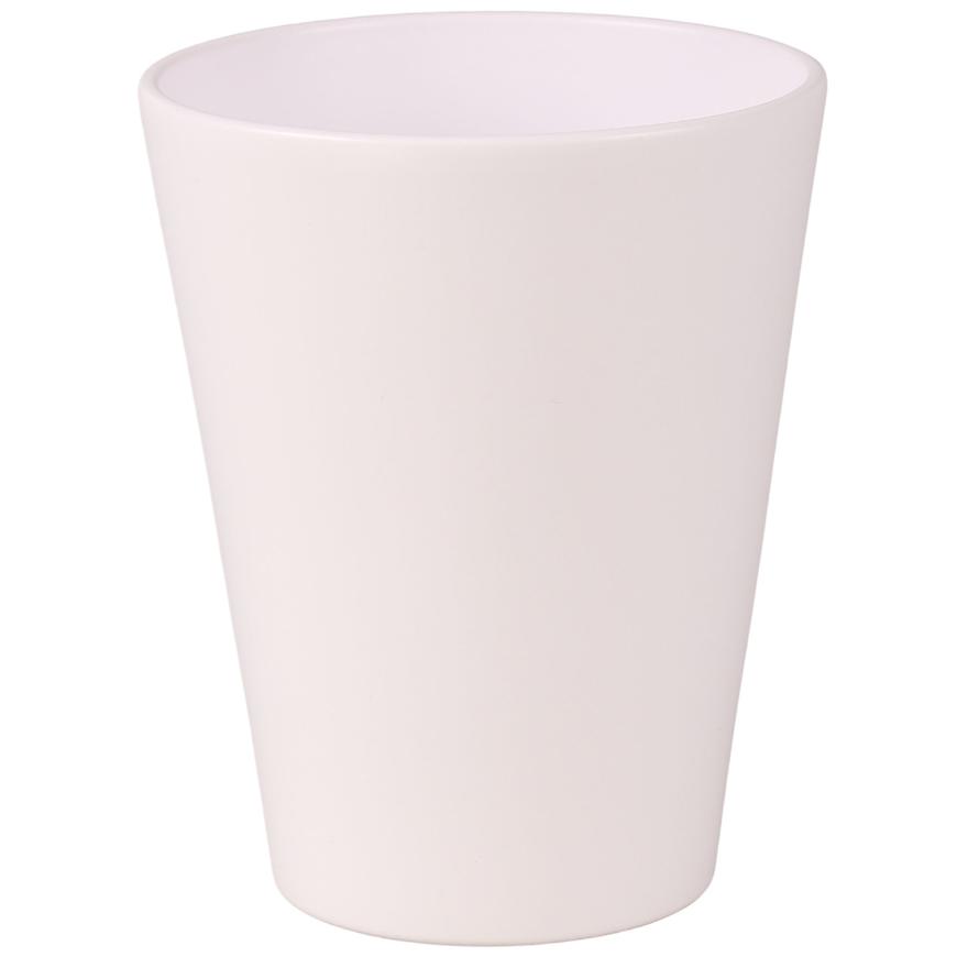 Obal na orchideje calypso 13cm bílý matný