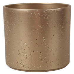 Obal Pillar lava 14 cm gold effekt