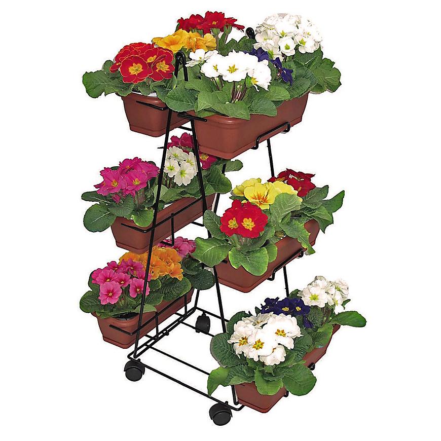 Oboustranný stojan na 6 truhlíků, 2006