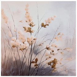 OBRAZ NA KOVU, rostliny, 50/50/2 cm