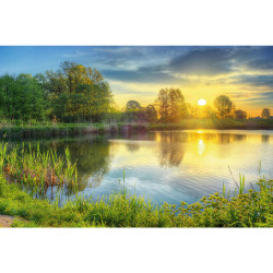 OBRAZ NA PLÁTNĚ, krajina a příroda, 80/120/3 cm