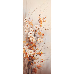 OBRAZ NA SKLE, rostliny, 30/80/1,40 cm