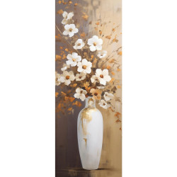 OBRAZ NA SKLE, zátiší, 30/80/1,40 cm