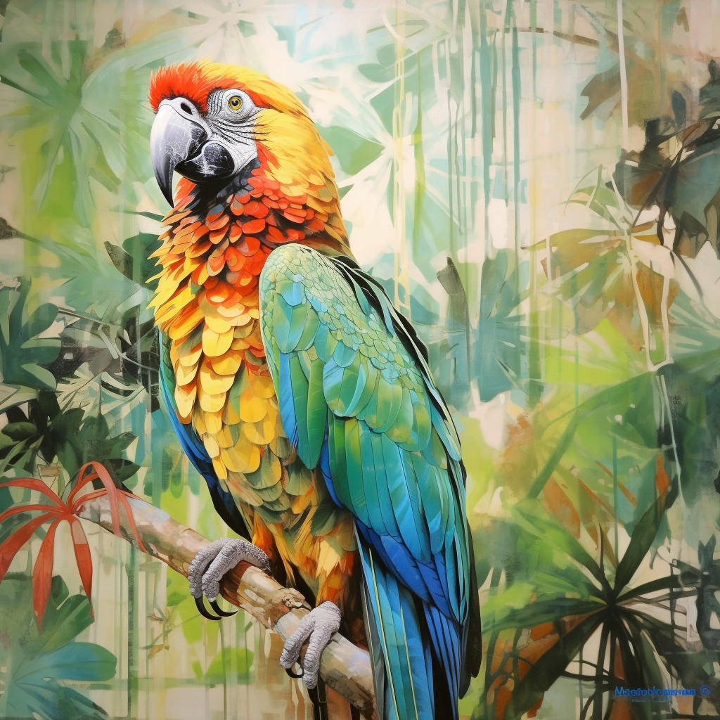 OBRAZ NA SKLE, zvířata, 30/30/1,40 cm