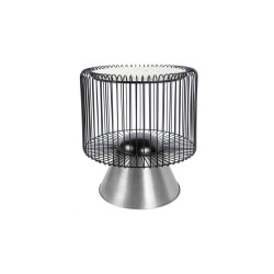 ODKLÁDACÍ STOLEK, bílá, černá, barvy stříbra