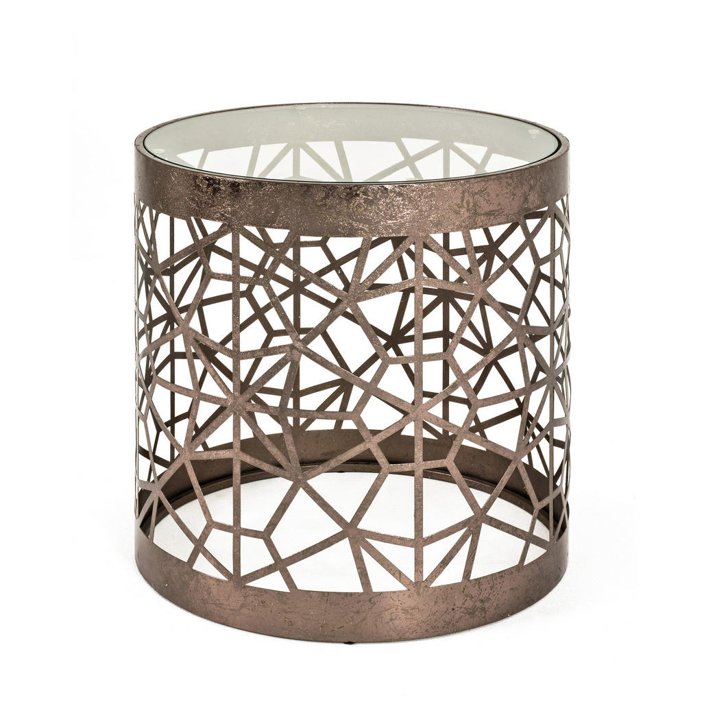 ODKLÁDACÍ STOLEK, bronzová