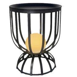 ODKLÁDACÍ STOLEK, černá