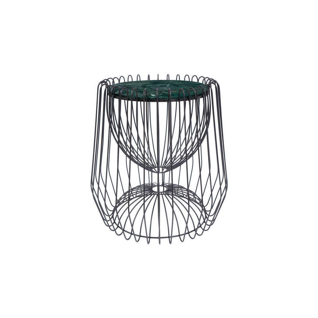 ODKLÁDACÍ STOLEK, zelená, černá