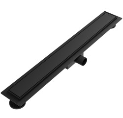 Odtokový žlab lineární + plný oboustranný černá matná 700