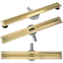Odtokový žlab Neox Slim Pro 900 zlatý
