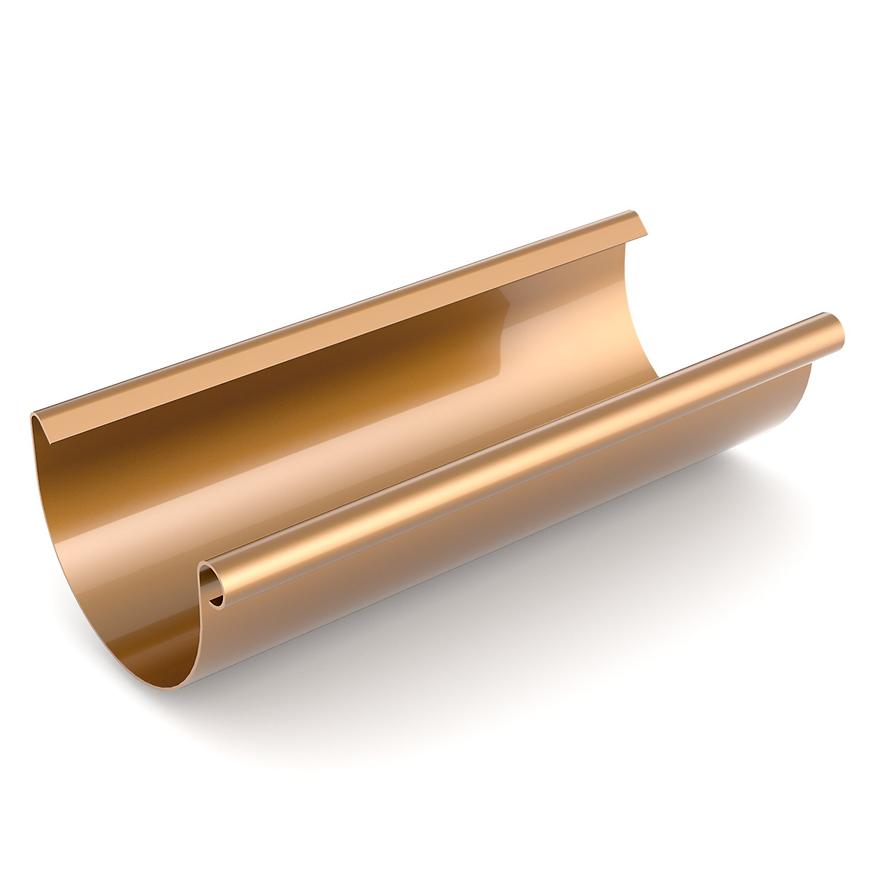 Okapový žlab 125 mm 3 m Bryza měděná