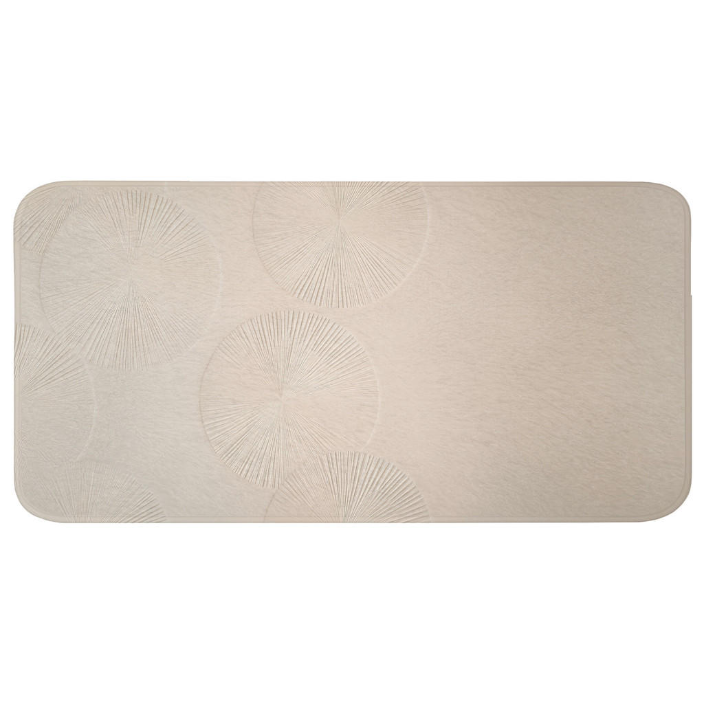 OnlyWow KOUPELNOVÁ PŘEDLOŽKA Japandi - Béžová - Moderní 120x60 cm