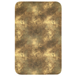 OnlyWow WC PŘEDLOŽKA Antique - metalický vzhled - Gold 50x80 cm
