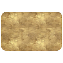OnlyWow WC PŘEDLOŽKA Industriální - Textura - Zlatá 80x50 cm