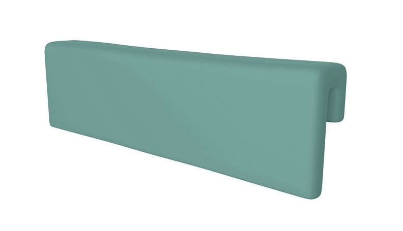 Opěrka/chránič na postel - zelená