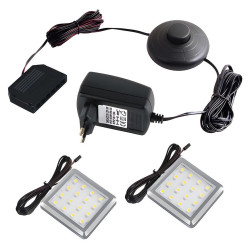 Osvětlení Square 2bodové neutrální bílá