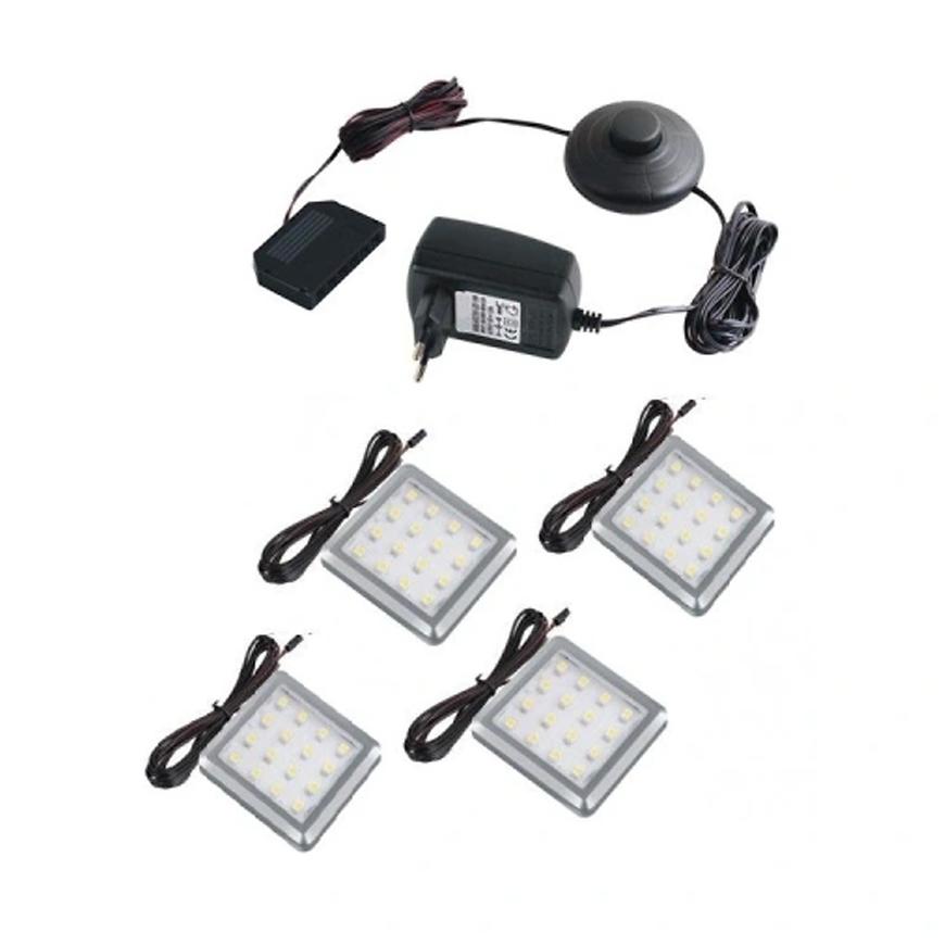 Osvětlení Square 4bodové neutrální bílá