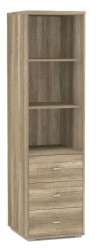 Otevřený regál rea denisa up 010 - dub canyon