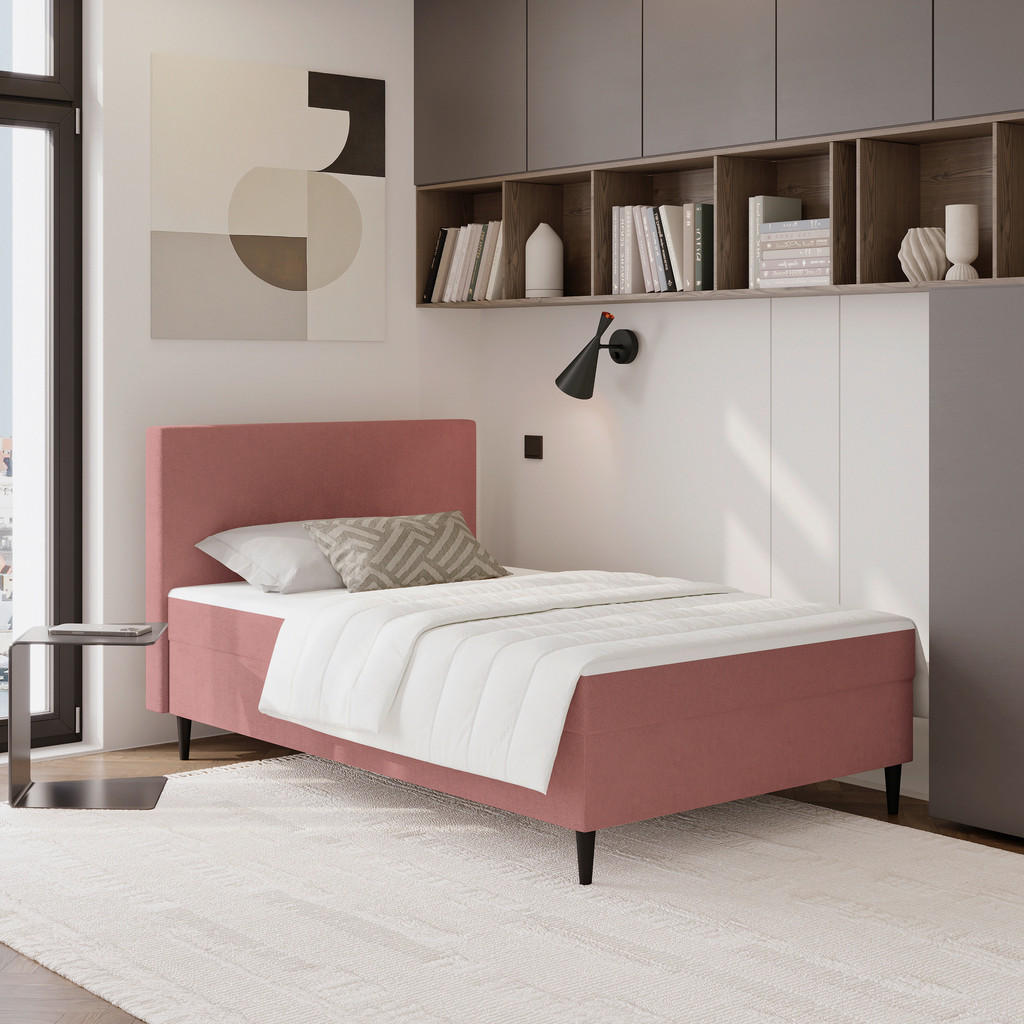 P & B AMERICKÁ POSTEL, 120/200 cm, růžová