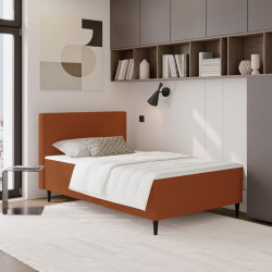 P & B AMERICKÁ POSTEL, 90/200 cm, červená