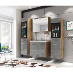 P & B KOUPELNA šedá, barvy kaštanu