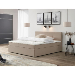 P & B AMERICKÁ POSTEL, 160/200 cm, pískové barvy