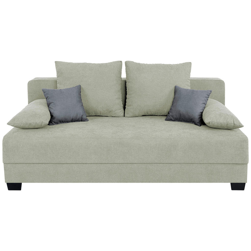 P & B BOXSPRINGOVÁ POHOVKA, textil, kompozitní dřevo, béžová