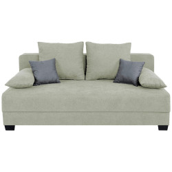 P & B BOXSPRINGOVÁ POHOVKA, textil, kompozitní dřevo, béžová