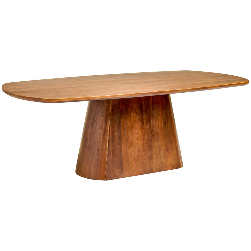 P & B JÍDELNÍ STŮL, akácie, barvy vlašských ořechů, 220/110/76 cm