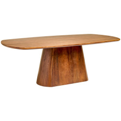 P & B JÍDELNÍ STŮL, akácie, barvy vlašských ořechů, 220/110/76 cm