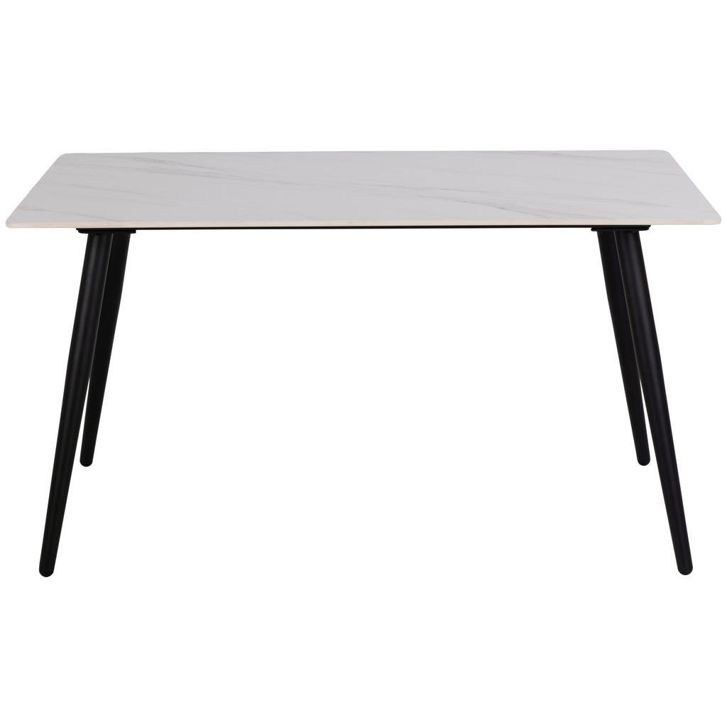 P & B JÍDELNÍ STŮL, bílá, 140/80/75 cm