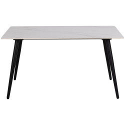P & B JÍDELNÍ STŮL, bílá, 140/80/75 cm