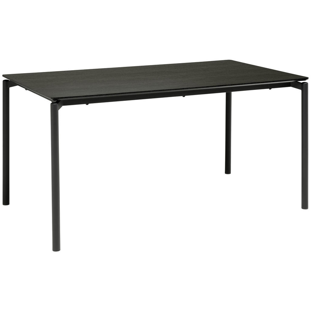 P & B JÍDELNÍ STŮL, černá, 160/90/76 cm