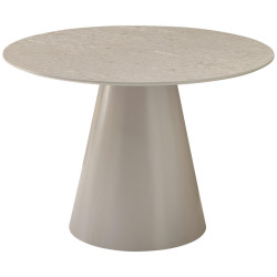 P & B JÍDELNÍ STŮL, šedá, 120/120/75 cm