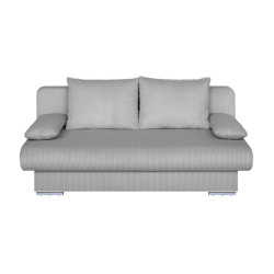 P & B ROZKLÁDACÍ POHOVKA, textil, kompozitní dřevo, světle šedá