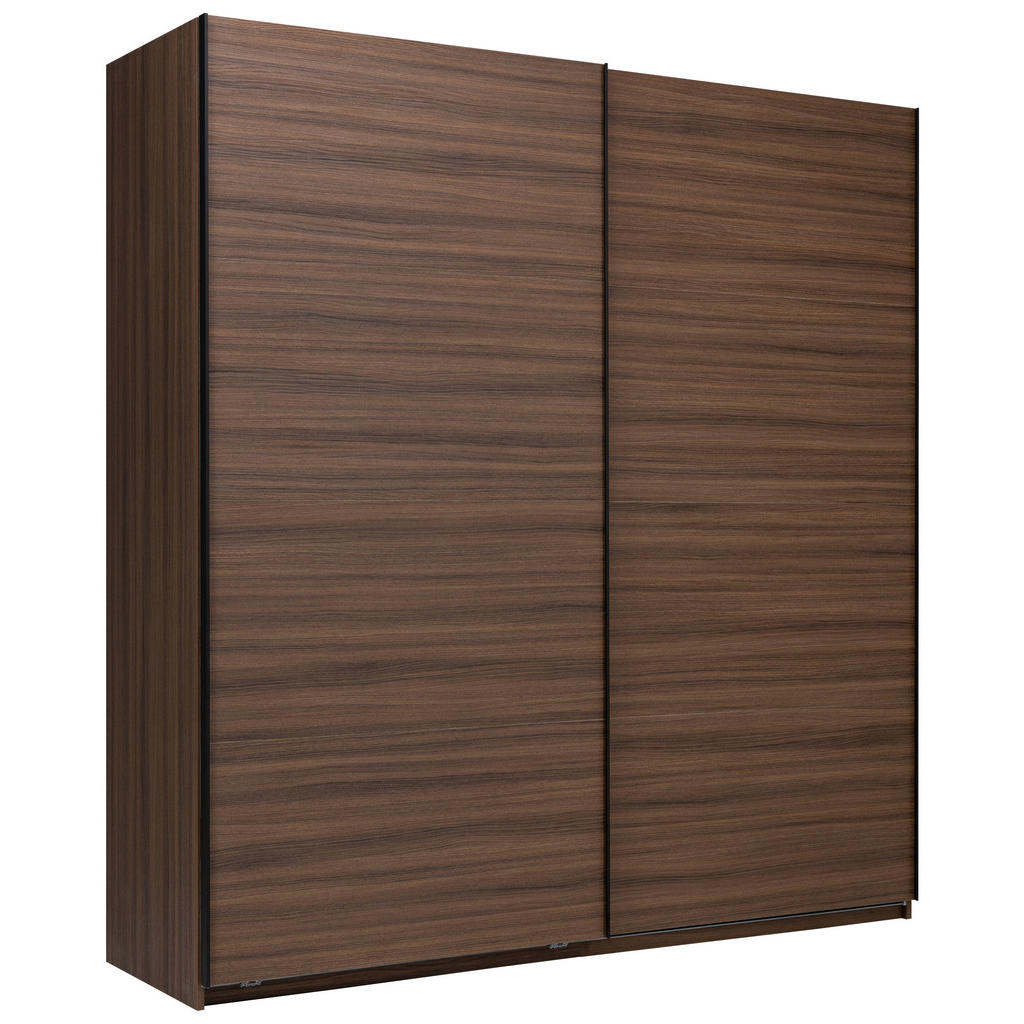 P & B ŠATNÍ SKŘÍŇ S POSUVNÝMI DVEŘM, barvy vlašských ořechů, 200/211,5/61,5 cm
