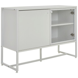 P & B ŠIROKÁ KOMODA, bílá, 100/75/41 cm