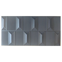 Panel fabric black xl 50x100cm 1bal=4m2