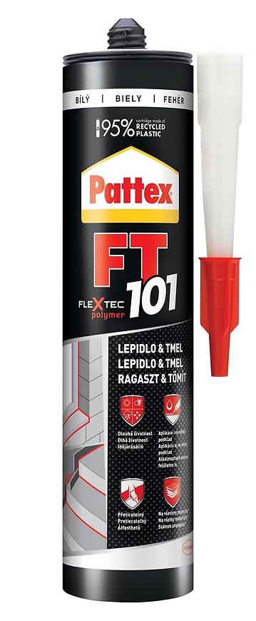 Pattex FT 101 Lepicí a těsnicí tmel bílý 280 ml