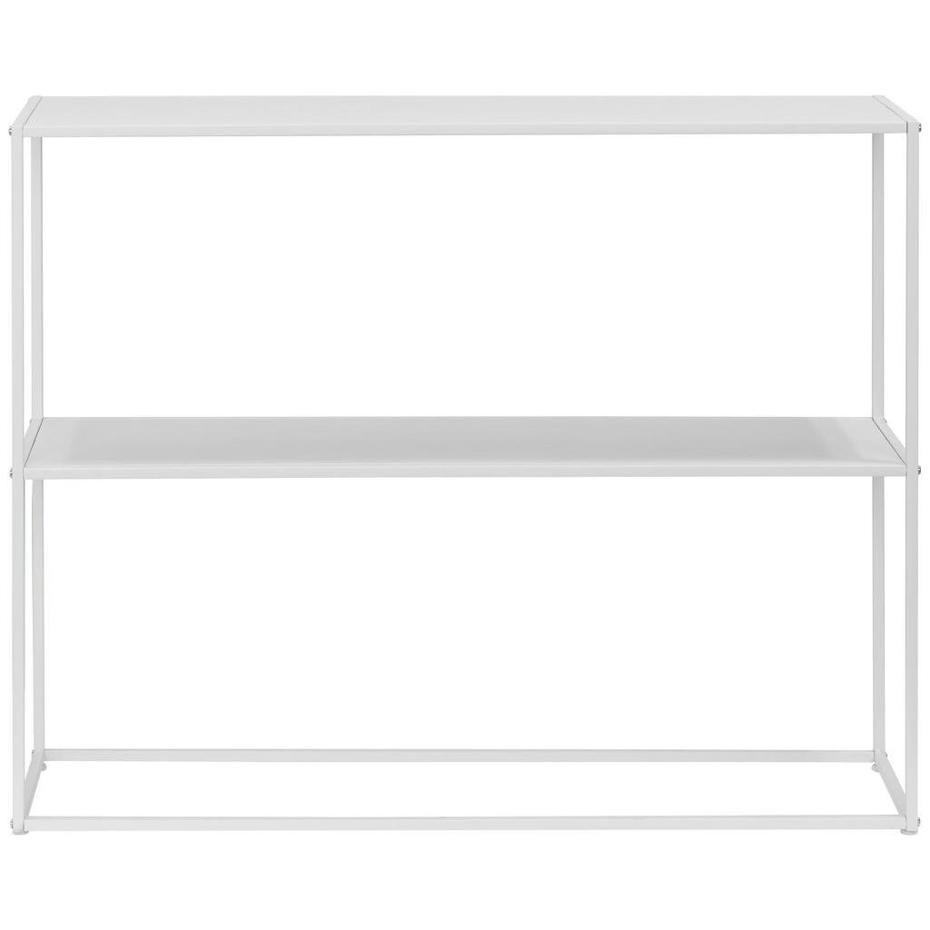 PBJ KONZOLOVÝ STOLEK, bílá, 100/79/29 cm