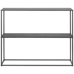 PBJ KONZOLOVÝ STOLEK, šedá, 100/79/29 cm