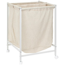 PBJ KOŠ NA PRÁDLO, bílá
