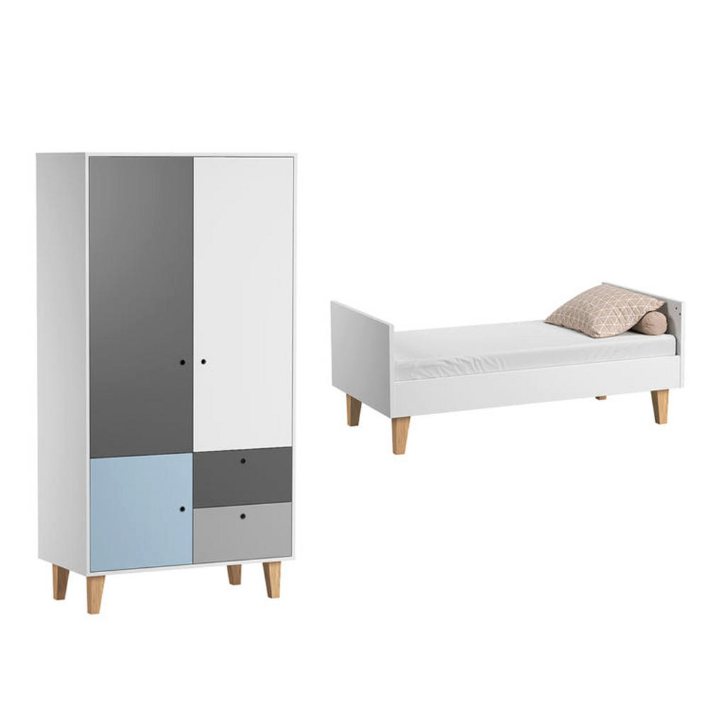 Petits-meubles POKOJ PRO MIMINKO 2DÍLNÝ Concept modrá